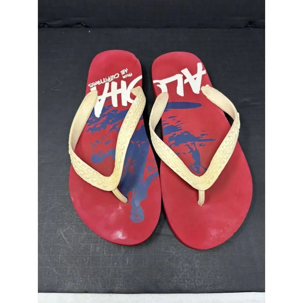 American Eagle Aloha Men's Flip‎ Flops Size 13